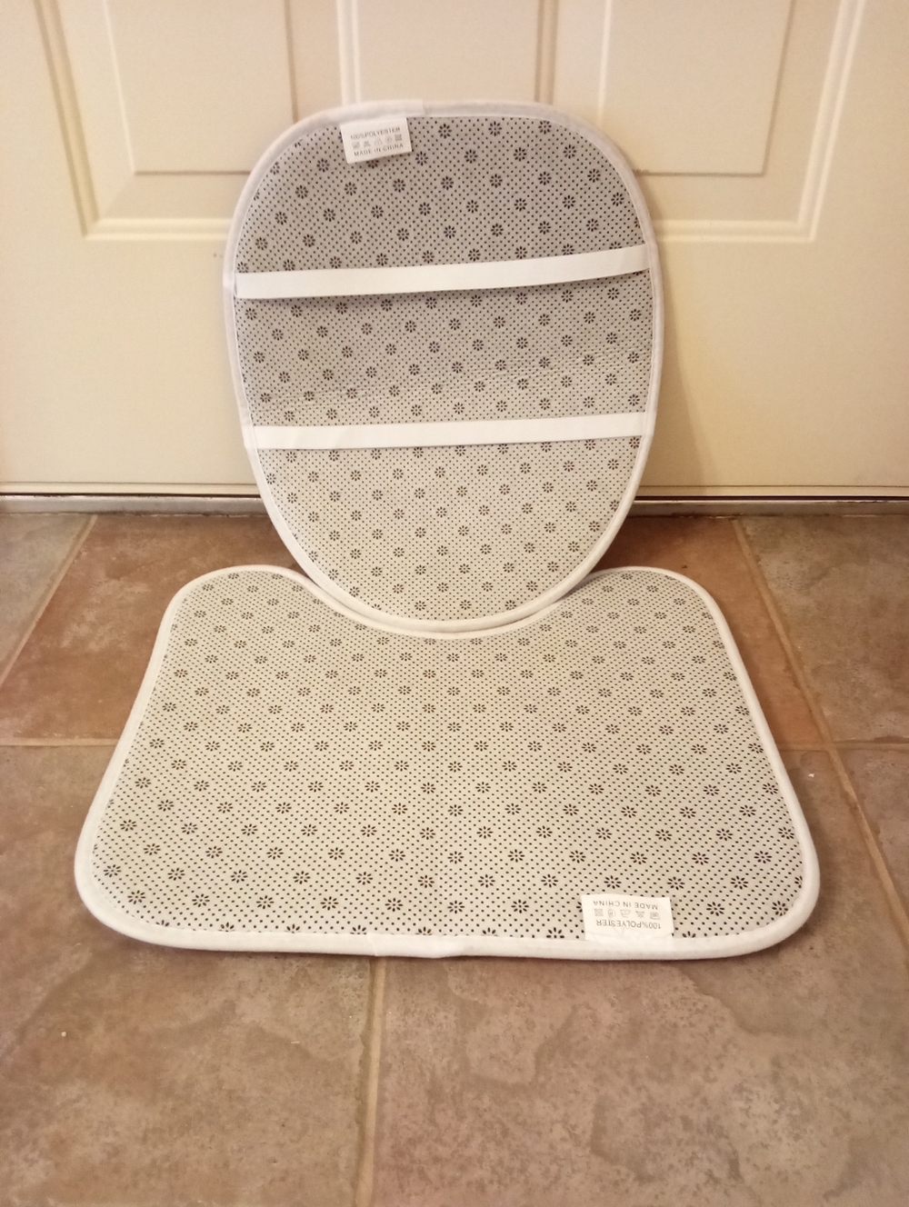Purple Butterfly Commode Rug & Lid Cover Set - Picture 2 of 2